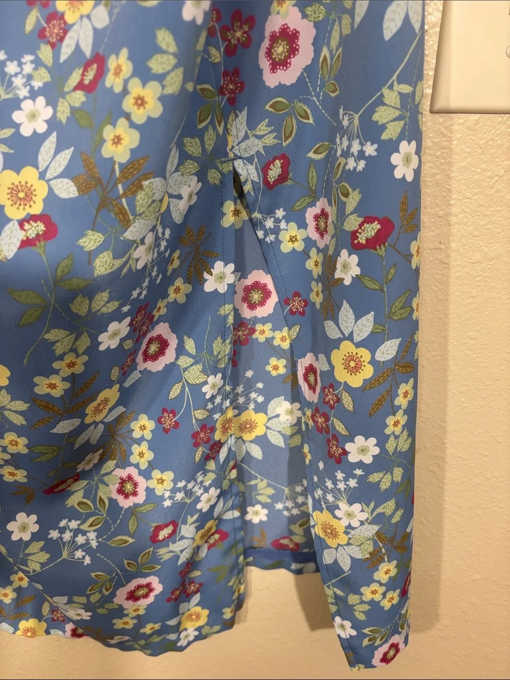 Vintage 2003 Christopher & Banks Floral Skirt Size 14
